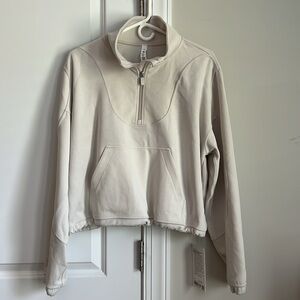 Lululemon Brushed Softstreme Ribbed Half Zip - NWT